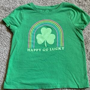 Girls Cat & Jack St. Patrick's themed tee